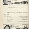 Program for the opening night (12/25/1940) of Pal Joey