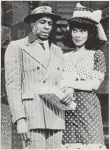 Robert Guillaume and Norma Donaldson in the stage production Bubbling Brown Sugar