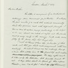 Irving's letter to his older brother Ebenezer in New York, enclosing the manuscript of the first part of The sketch book. Shortly thereafter Irving reconsidered this suggestion, and, with Henry Brevoort's advice, made other publishing arrangements.
