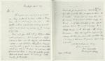 Irving's letter to Edgar Allen Poe, in Philadelphia.