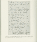 [List of books (p. 126) in Irving's "Drawer [?] table at time of death" included: Pilgrim's progress, Lossing's Recollections of Mount Vernon, Holmess's Autocrat of the breakfast table, "Macauley;s lays of ancient Rome--beautiful edition--presentation copy"]