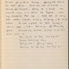 Addenda to autobiography. Holograph notebook. 11 brief autobiographical sketches