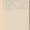 Addenda to autobiography. Holograph notebook. 11 brief autobiographical sketches