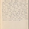 Addenda to autobiography. Holograph notebook. 11 brief autobiographical sketches