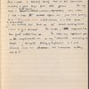 Addenda to autobiography. Holograph notebook. 11 brief autobiographical sketches