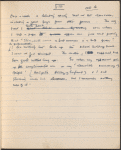 Addenda to autobiography. Holograph notebook. 11 brief autobiographical sketches
