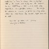 Addenda to autobiography. Holograph notebook. 11 brief autobiographical sketches