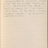 Addenda to autobiography. Holograph notebook. 11 brief autobiographical sketches