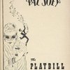 Program (dated 12/24/52) for the 1952 revival of Pal Joey]