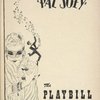 Program (dated 12/24/52) for the 1952 revival of Pal Joey