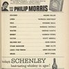 Program (dated 12/24/52) for the 1952 revival of Pal Joey