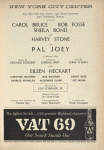 Program for the 1961 revival of Pal Joey
