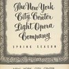 Program for the 1954 revival of Carousel
