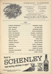 Program for the 1954 revival of Carousel