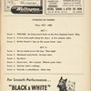 Program for the 1954 revival of Carousel