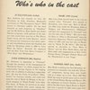Program for the 1954 revival of Carousel