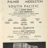 Program for the 1965 revival of South Pacific