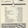 Program for the opening night (4/7/1949) of South Pacific