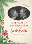 Souvenir program for South Pacific with Ray Middleton as Emile de Becque