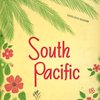 Souvenir program for South Pacific with Janet Blair as Nellie Forbush and Webb Tilton as Emile de Becque