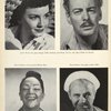 Souvenir program for South Pacific with Janet Blair as Nellie Forbush and Webb Tilton as Emile de Becque