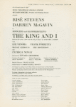 Program for the 1964 revival of The King and I