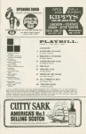Program for the 1968 revival of The King and I