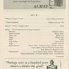 Program for the 1968 revival of The King and I