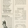 Program for the 1968 revival of The King and I