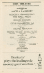 Program (dated April 11-30, 1978) for the 1977 revival of The King and I