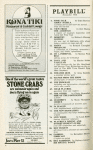 Program for the final performance (12/30/1978) of the 1977 revival of The King and I