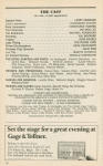 Program for the final performance (12/30/1978) of the 1977 revival of The King and I