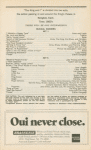Program for the final performance (12/30/1978) of the 1977 revival of The King and I