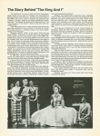 Souvenir program for the 1977 revival of The King and I