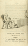 The poor farmer and the justice