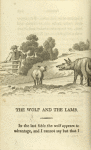 The wolf and the lamb