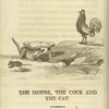 The mouse, the cock, and the cat