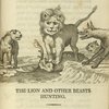 The lion and other beasts hunting