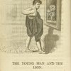The young man and the lion