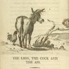 The lion, the cock and the ass