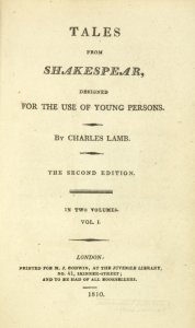 Tales from Shakespear