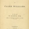 The adventures of Caleb Williams