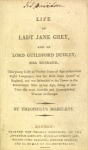 Life of Lady Jane Grey...