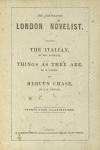 The illustrated London novelist