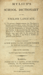 Mylius's school dictionary of the English language