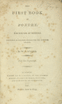 The first book of poetry