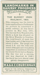 The Surrey Iron railway, 1803.