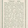 The Oystermouth "Train", 1816.