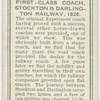 First-class coach, Stockton & Darlington railway, 1826.