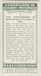 The Canterbury & Whitstable railway, 1830.